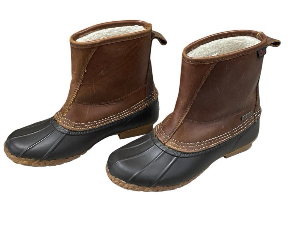 G.H. Bass & Co. Goldeneye Pull On Insulated Duck Boots Waterproof Men’s Size 7M